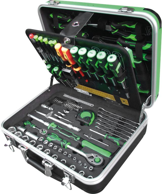 COM 512.0147 - COMPETITION 1/4''+1/2'' Universal-Werkzeug -Satz, 147-tlg