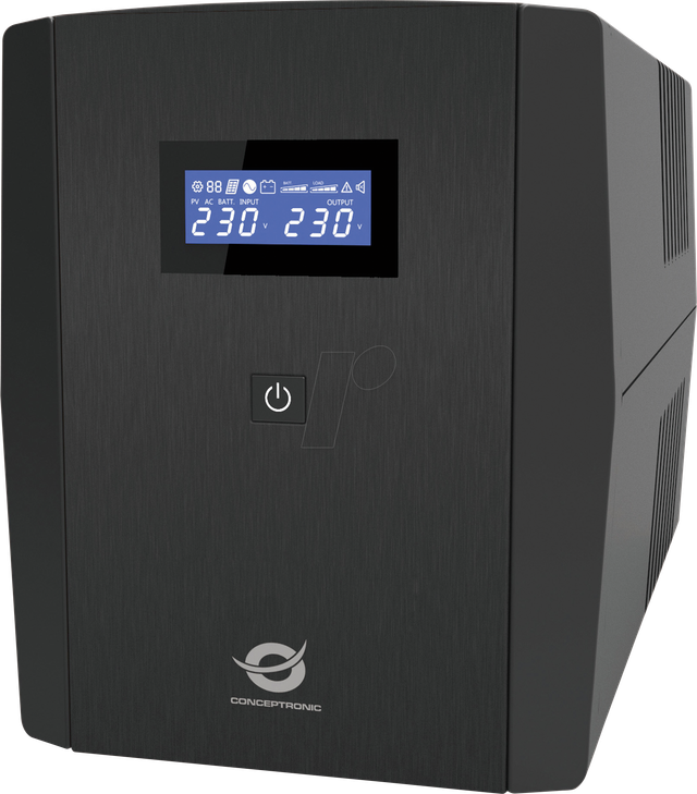 CON ZEUS08E - USV, 1500 VA / 900 W, IEC