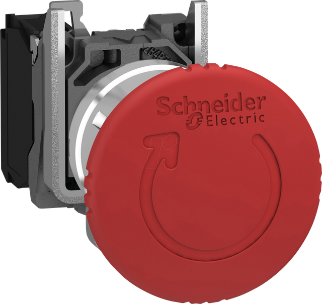 XB4BS8442 - Not-Aus-Schalter, Harmony XB4, 22mm, rot, Drehentriegelung, 1Ö