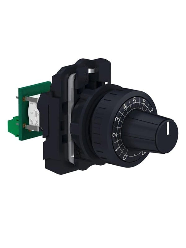 XB5AD912R4K7 - Potentiometer, Komplettgerät mit 4,7 kOhm-Widerstand, Kunststoff
