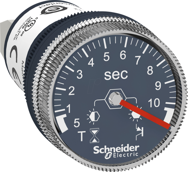 XB5DTB22 - Timer, Zeitrelais für Fronteinbau, Harmony XB5, 22mm, 24V DC