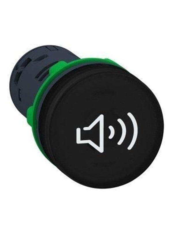 XB5KSM - Harmony Buzzer unbeleuchtet in schwarz, Ø 22 mm, 230 … 240 V AC