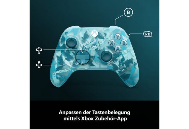 XBOX EP2-29572 - Xbox Wireless Controller, Ice Breaker Edition, Blau / Türkis