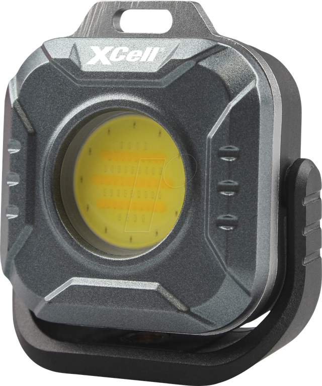 XCELL 150833 - LED-Arbeitsleuchte, Cube, Akku, schwarz