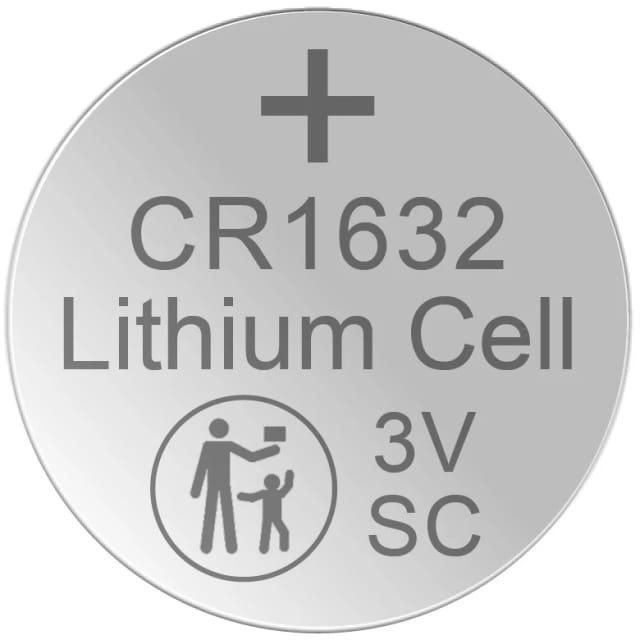 XCELL CR1632 5X - Lithium-Knopfzelle CR1632, 5er Blister