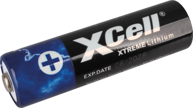 XCELL LI 4XAA - Lithium Batterie, AA (Mignon), 3000 mAh, 4er-Pack