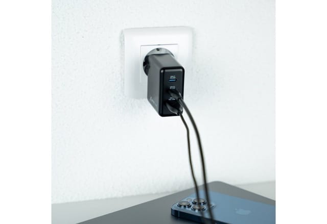XLAYER 219588 - USB-Ladegerät QC 4.0, PD, GaN, 65 W