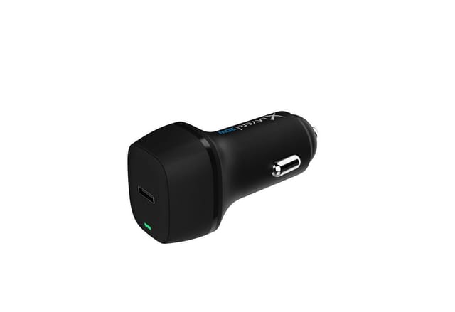 XLAYER 219941 - USB-Ladegerät, USB-C (PD), 20 W, Kfz, schwarz