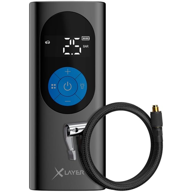 XLAYER 220179 - Mobiler Kompressor, 10,3 bar, 6000 mAh Akku