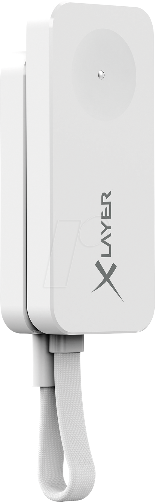 XLAYER 220559 - Wireless Ladegerät, 3-in-1, Power Stick, 1x USB-C, weiß