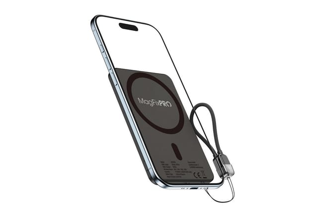XLAYER 220998 - Powerbank, Magnetic, 5000 mAh, USB-C, schwarz