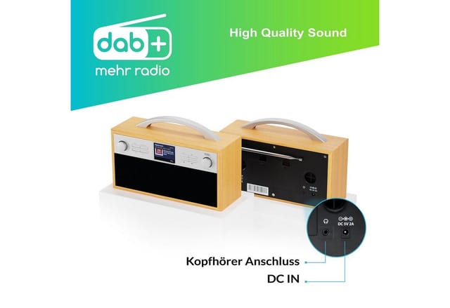 XORO DAB250IR - WLAN-Stereo-Internetradio mit DAB+/FM