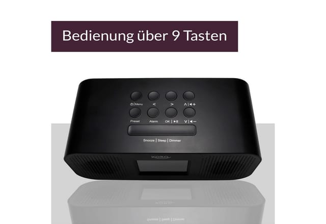 XORO HMT425BASIC - Internetradio, mit Wecker