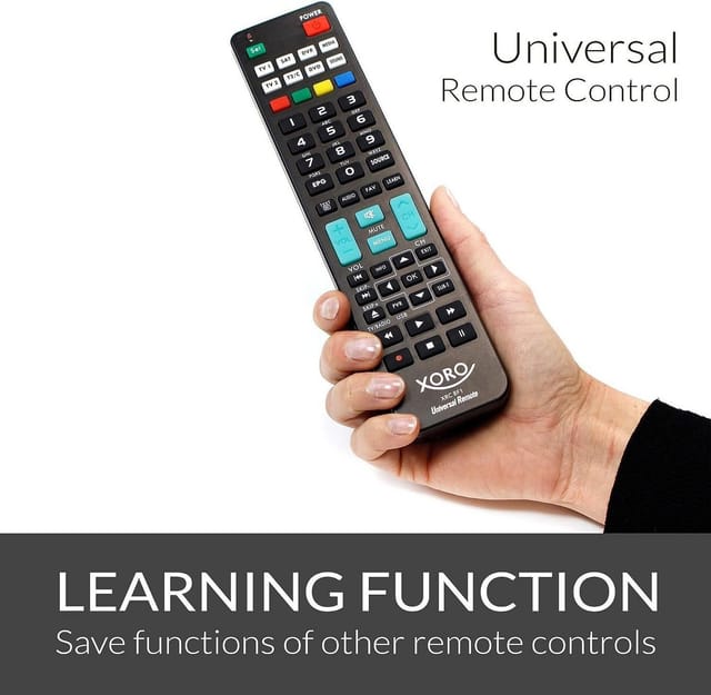 XORO XRC 8F1 - Universalfernbedienung für bis zu 8 Geräte