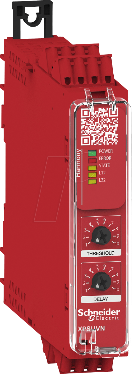 XPSUVN11AC - Stillstandswächter, 1S, Diagnose, 24 V AC/DC, Federzug