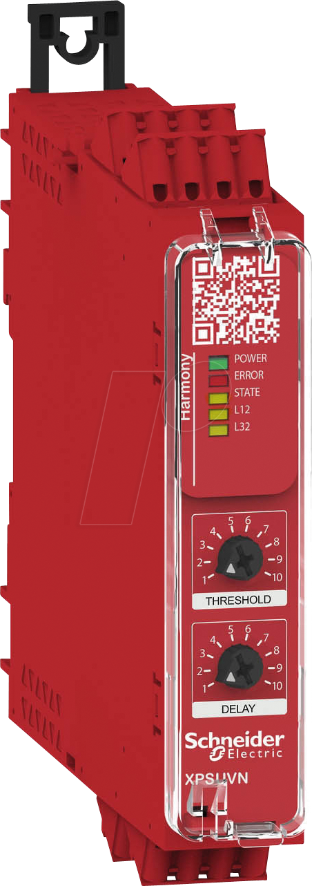 XPSUVN31AC - Stillstandswächter, 1S, Diagnose, 48-240 V AC/DC, Federzug
