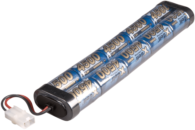 XR10 4500 - Akku-Pack, NiMh, 12 V, 4500 mAh, 10 Zellen, Tamiya
