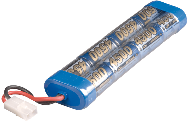 XR8 4500 - Akku-Pack, NiMh, 9,6 V, 4500 mAh, 8 Zellen, Tamiya