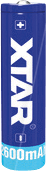 XTAR 18650-2600 - Industriezelle, Li-Ion, 18650, 3,6 V, 2600 mAh, Button Top