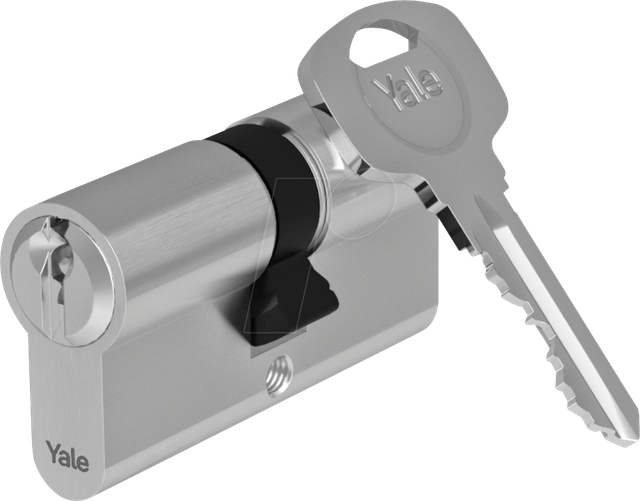 YE 05522735001 - Doppelzylinder 500 plus, 27/35, Nickel satiniert