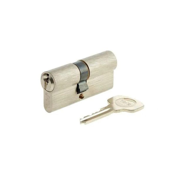 YE 05523030001 - Doppelzylinder 500 plus, 30/30, Nickel satiniert