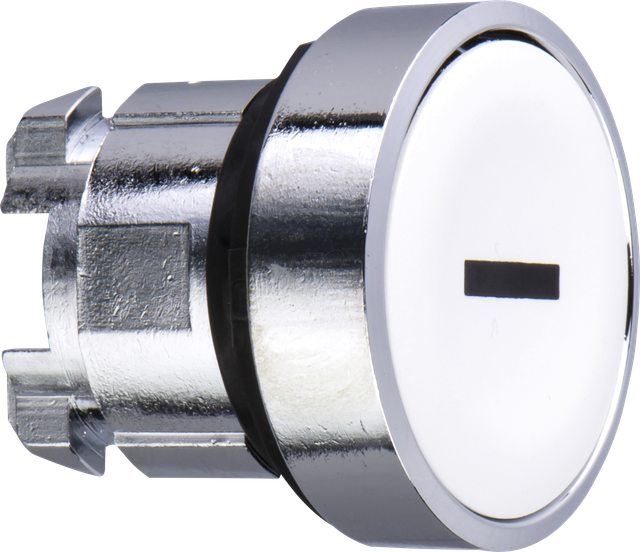 ZB4BA131 - Drucktaster, Frontelement, Harmony XB4, 22mm, weiß, tastend