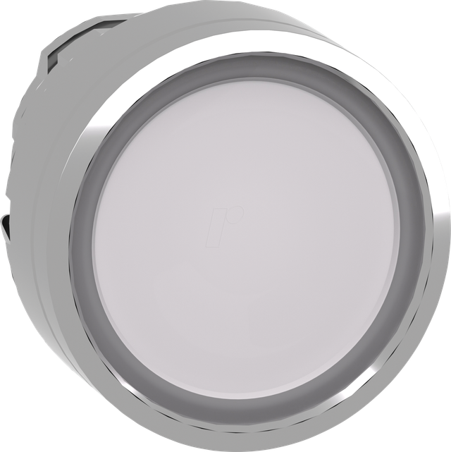 ZB4BA18 - Leuchtdrucktaster, Frontelement, Harmony XB4, 22mm, weiß, tasten