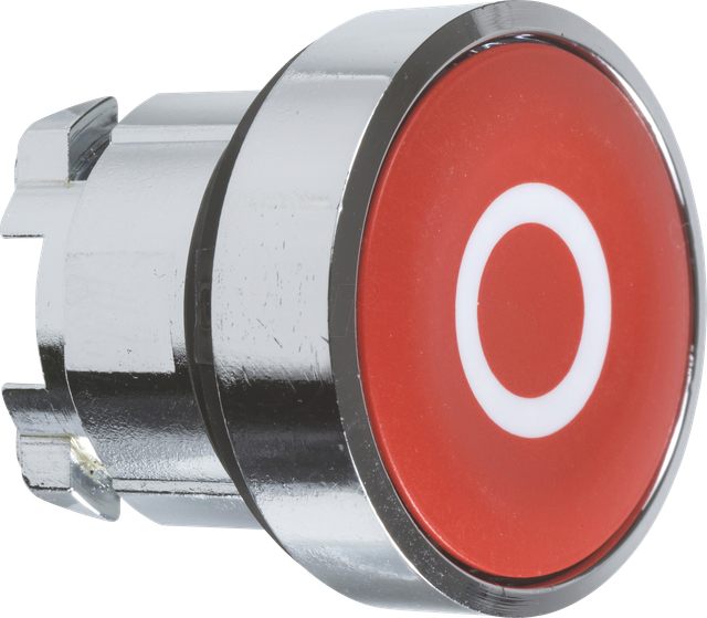 ZB4BA432 - Drucktaster, Frontelement, Harmony XB4, 22mm, rot, tastend
