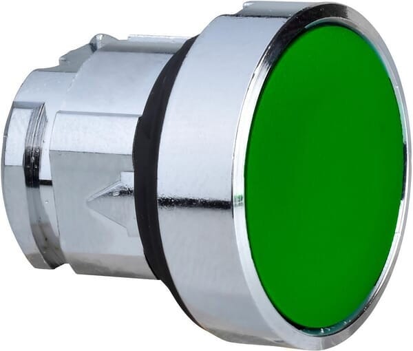 ZB4BH03 - Drucktaster, Frontelement, Harmony XB4, 22mm, grün, rastend