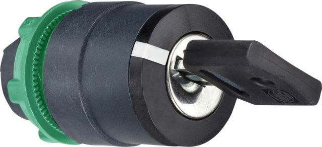 ZB5AG7 - Schlüsselschalter, Frontelement, Harmony XB5, 22mm, schwarz