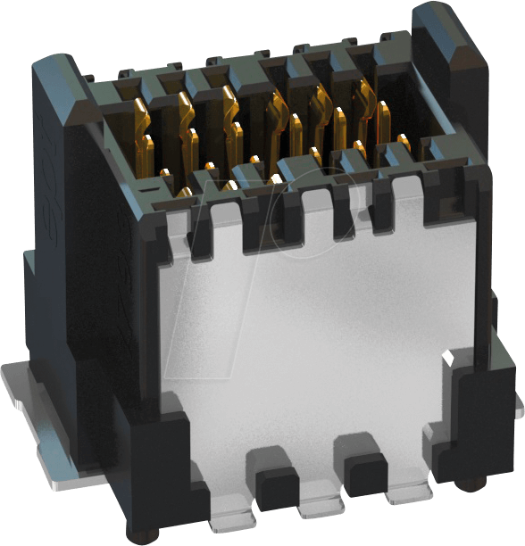 ZERO8 12 P 2,65 - Zero8 p gerade 2.65mm shield 12 polig,Plug, MID, geschirmt