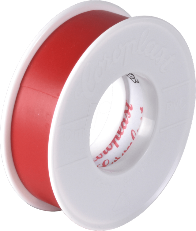 CORO 1646 - VDE Elektroisolierband, 10 m, 15 mm, rot