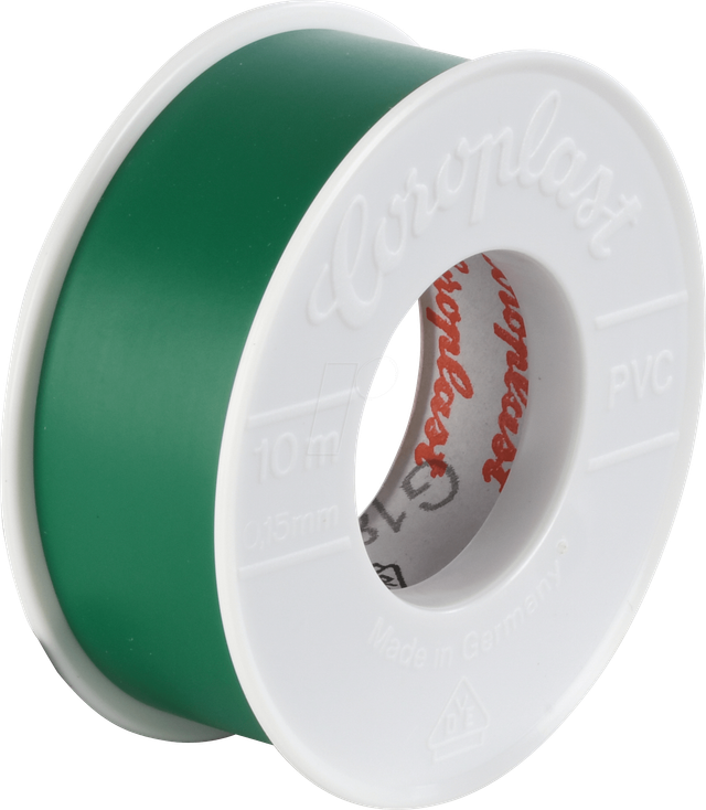 CORO 1719 - Elektroisolierband 302 KB12, 10 m, 25 mm, grün