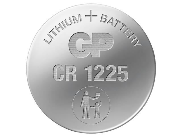 CR 1225 GP - Lithium-Knopfzelle, 3 V, 62 mAh, 12x2,5 mm