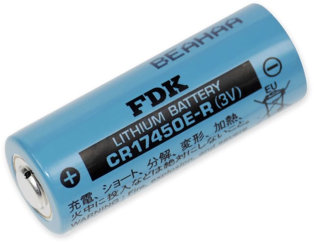 CR17450E R - Lithium Batterie, A (Bobbin), 2500 mAh, 1er-Pack