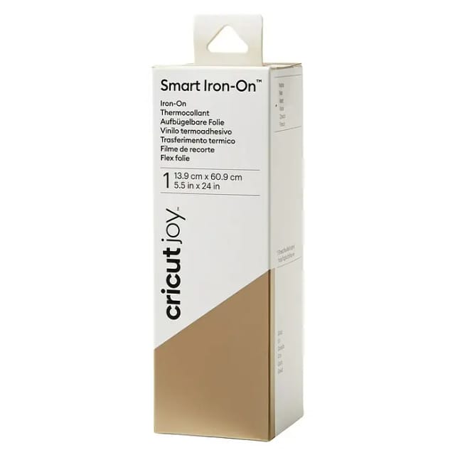 CRICUT 2008055 - Aufbügelfolie, 139 mm x 609 mm, gold