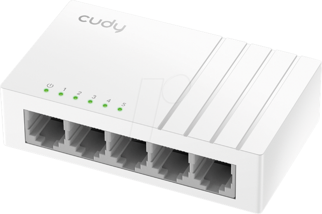 CUDY FS105D - Switch, 5-Port, Fast Ethernet