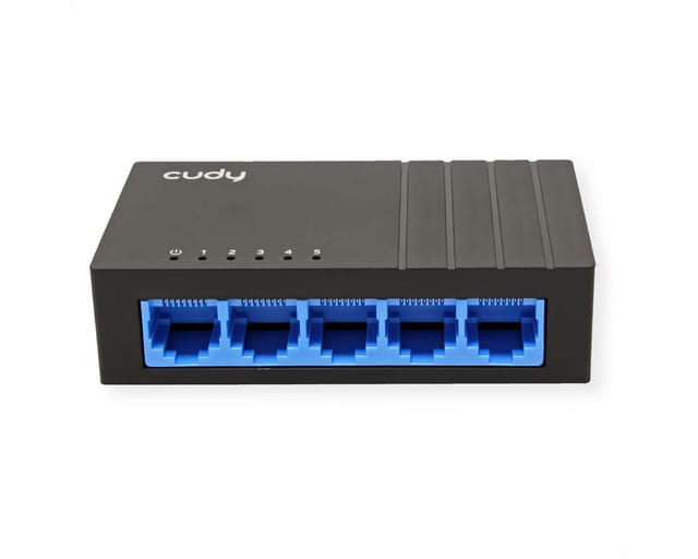 CUDY GS105D - Switch, 5-Port, Gigabit Ethernet