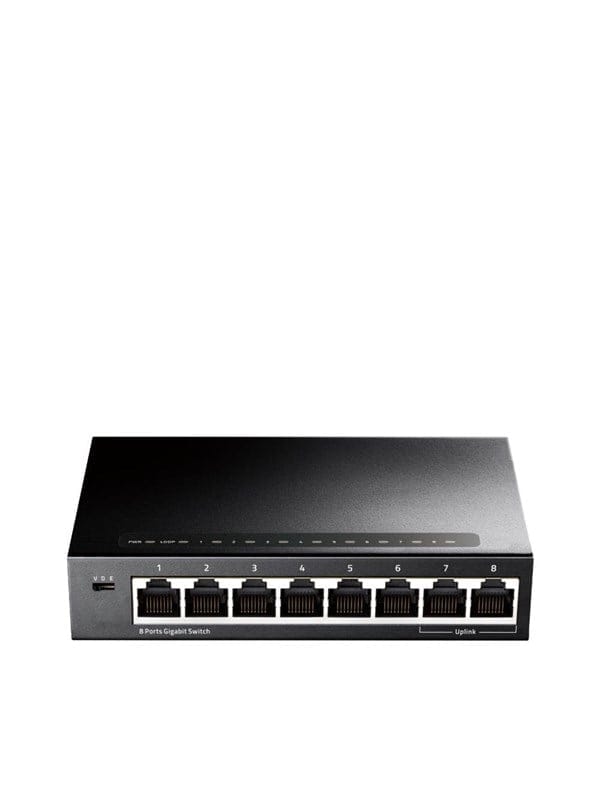 CUDY GS108 - Switch, 8-Port, Gigabit Ethernet