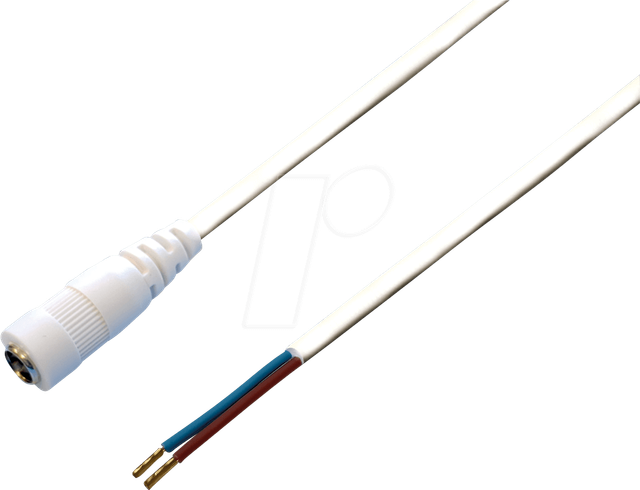 DC AKK 2105 - Adapterkabel, 2500 mm, DC-Kupplung auf freies Ende