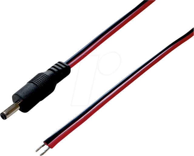 DC AKS 174 - Adapterkabel, 2000 mm, DC-Stecker auf freies Ende