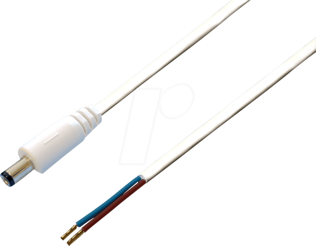 DC AKS 25 - Adapterkabel, 2000 mm, DC-Stecker auf freies Ende