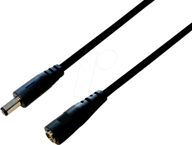 DC AKV 21 - Verlängerung, 3000 mm, DC-Stecker auf DC-Kupplung