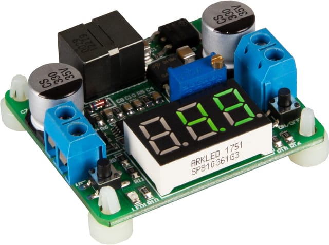 DEBO DCDC 25W - Entwicklerboards - Spannungsregler 25 W, DC/DC, LM2596 / LM2577