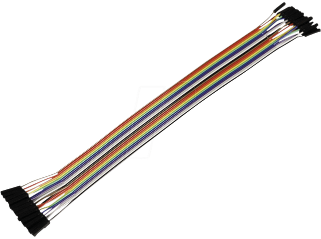 DEBO KABELSET - Entwicklerboards - Steckbrückenkabel, 25cm, 20 Kabel