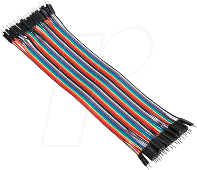 DEBO KABELSET14 - Entwicklerboards - Steckbrückenkabel, 40 Pole, m/m, 20 cm