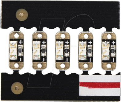 DEBO LED 5 RD - Entwicklerboards - LED's, 5x rot