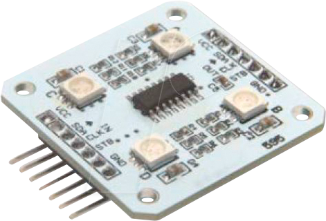 DEBO LED 5050 4X - Entwicklerboards - LED, 4x SMD 5050, RGB