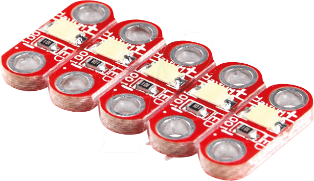 DEBO LED LILYPAD - Entwicklerboards - LED LilyPad, 3-5 V, 5 Stück