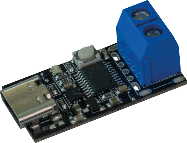DEBO USB-PD 1 - Entwicklerboards - USB-PD Trigger-Modul, USB-C auf Klemme